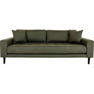Lido 3-sits soffa - Olivgrön