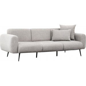 Side 3-sits soffa - Ljusgrå