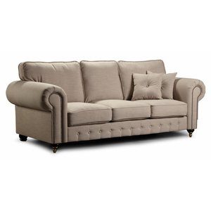 Chester York 3-sits soffa 250 cm - Fresh 03 - Beige