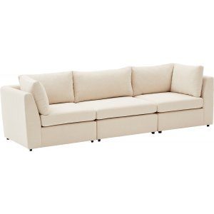 Mottona 3-sits soffa Cream