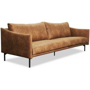 Harpan 3-sits soffa - Välj färg och tyg - Fresh 01 - Ljus kitt