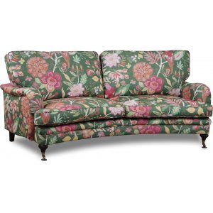 Spirit 3-sits svängd howard soffa i blommigt tyg - Eden Parrot Green