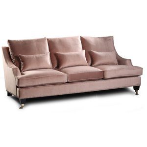 Edward 3-sits soffa - Mörkgul