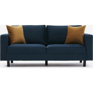 Kale 2-sits soffa - Blå sammet