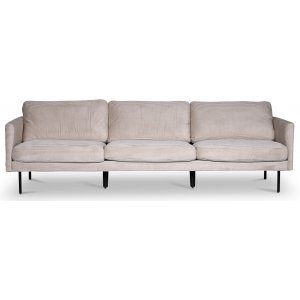 Eden 3-sits XL soffa i manchester + Möbeltassar