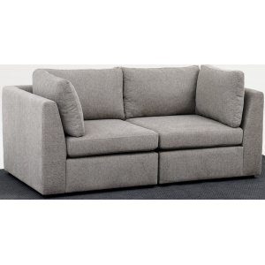 Mottona 2-sits soffa - Ljusgrå